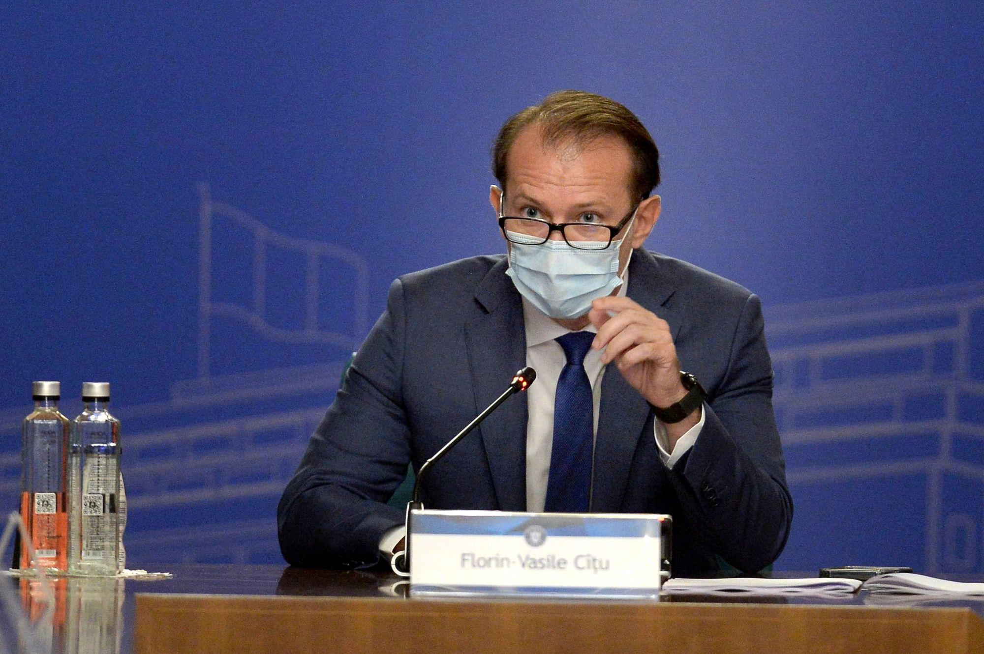 Florin Cîţu, premierul României Florin Cîţu, premierul României