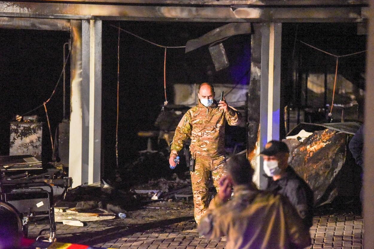 Cel puţin zece morţi într-un incendiu la un spital Covid din Macedonia de Nord
