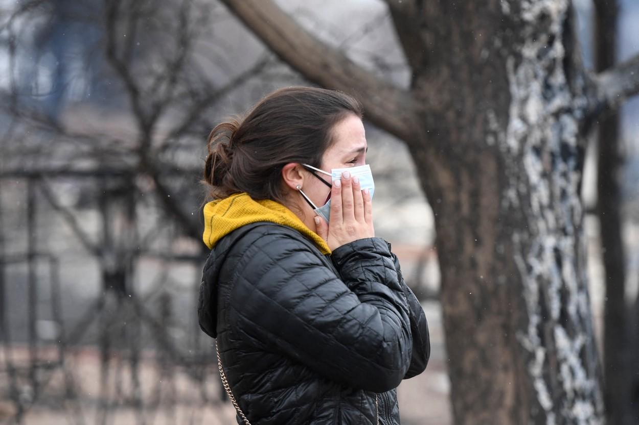 O furtună de zăpadă a stins incendiile care au mistuit mai multe orășele din Colorado