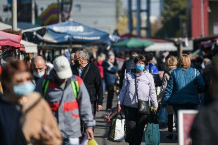 Incidenta cazurilor în Bucureşti