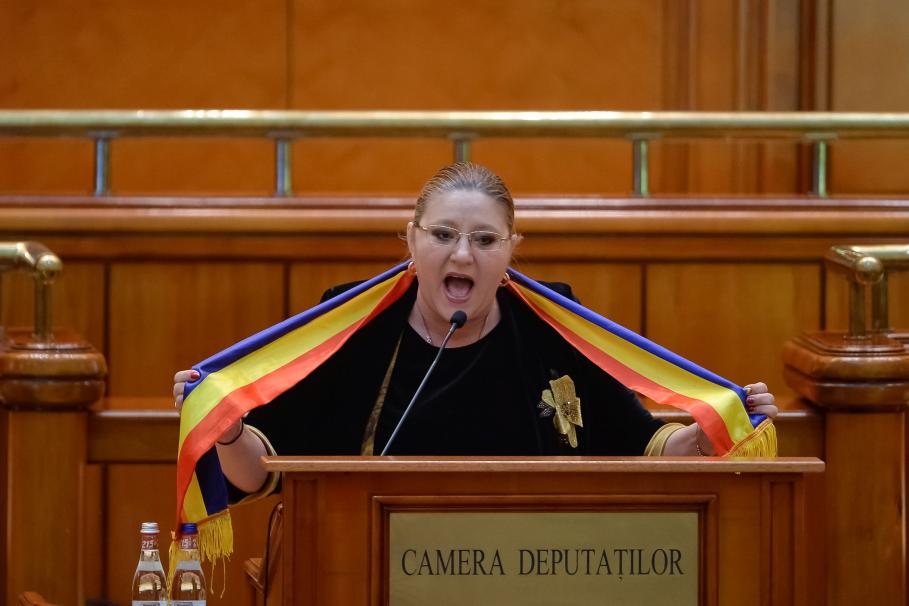 Diana Şoşoacă, amendată după declaraţiile făcute la adresa lui Raed Arafat Diana Şoşoacă, amendată după declaraţiile făcute la adresa lui Raed Arafat