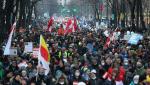 Protest cu mii de oameni la Viena, față de planurile guvernului de a face obligatorie vaccinarea anti-Covid