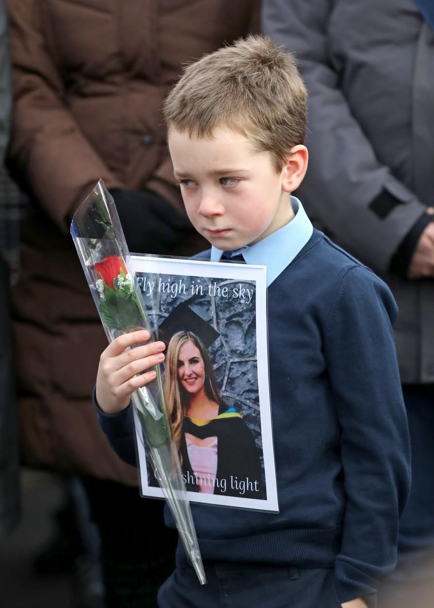 Înmormântarea profesoarei ucise în Irlanda