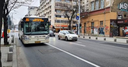 Șoferi STB întorși din drum de greviști. ”Au ieșit în traseu câteva mașini din Depoul Vatra Luminoasă, pe linia 85”