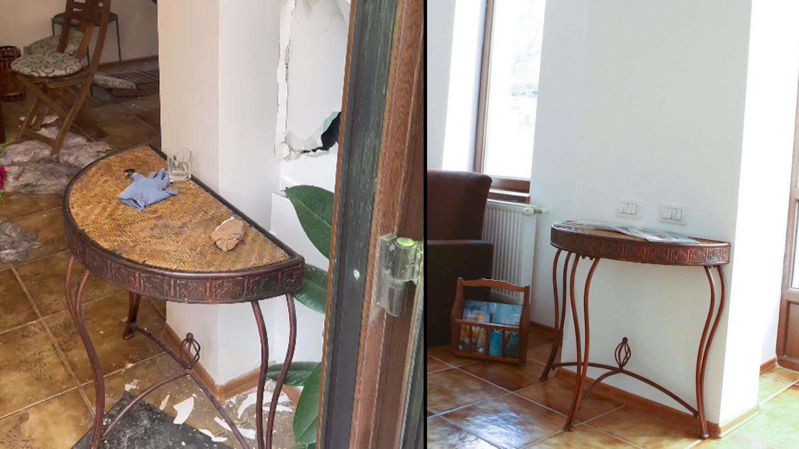 Cum arăta vila din Bucureşti înainte şi după petrecerea de Revelion