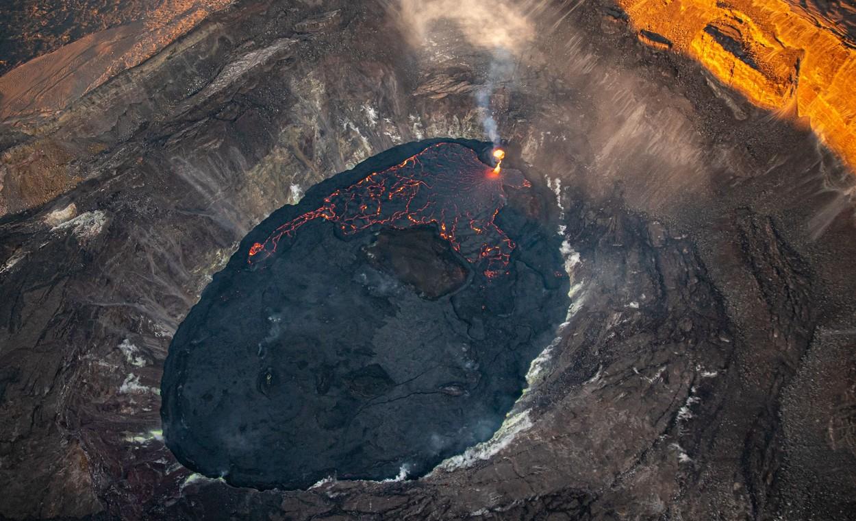 Vulcanul Kilauea din Hawaii