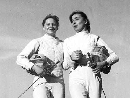 Olga Orban-Szabo, prima campioană mondială a scrimei româneşti