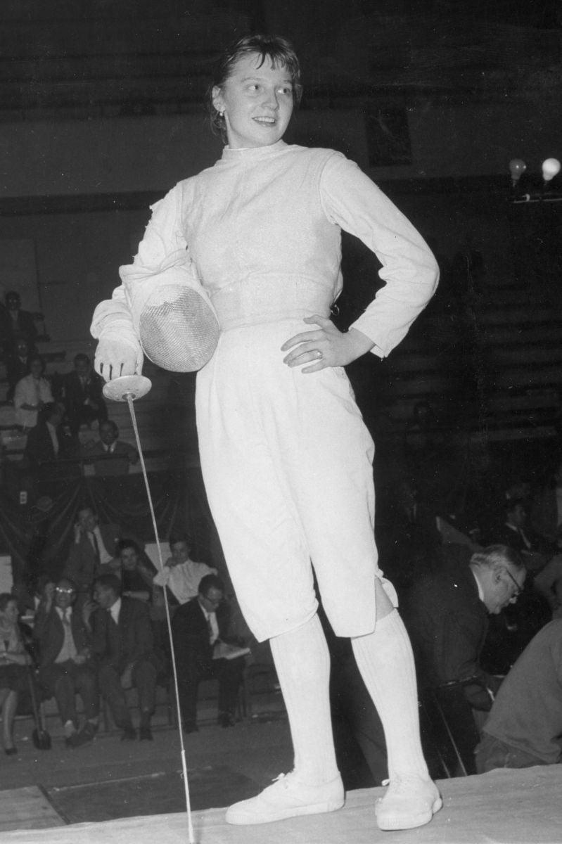 Olga Orban-Szabo, prima campioană mondială a scrimei româneşti