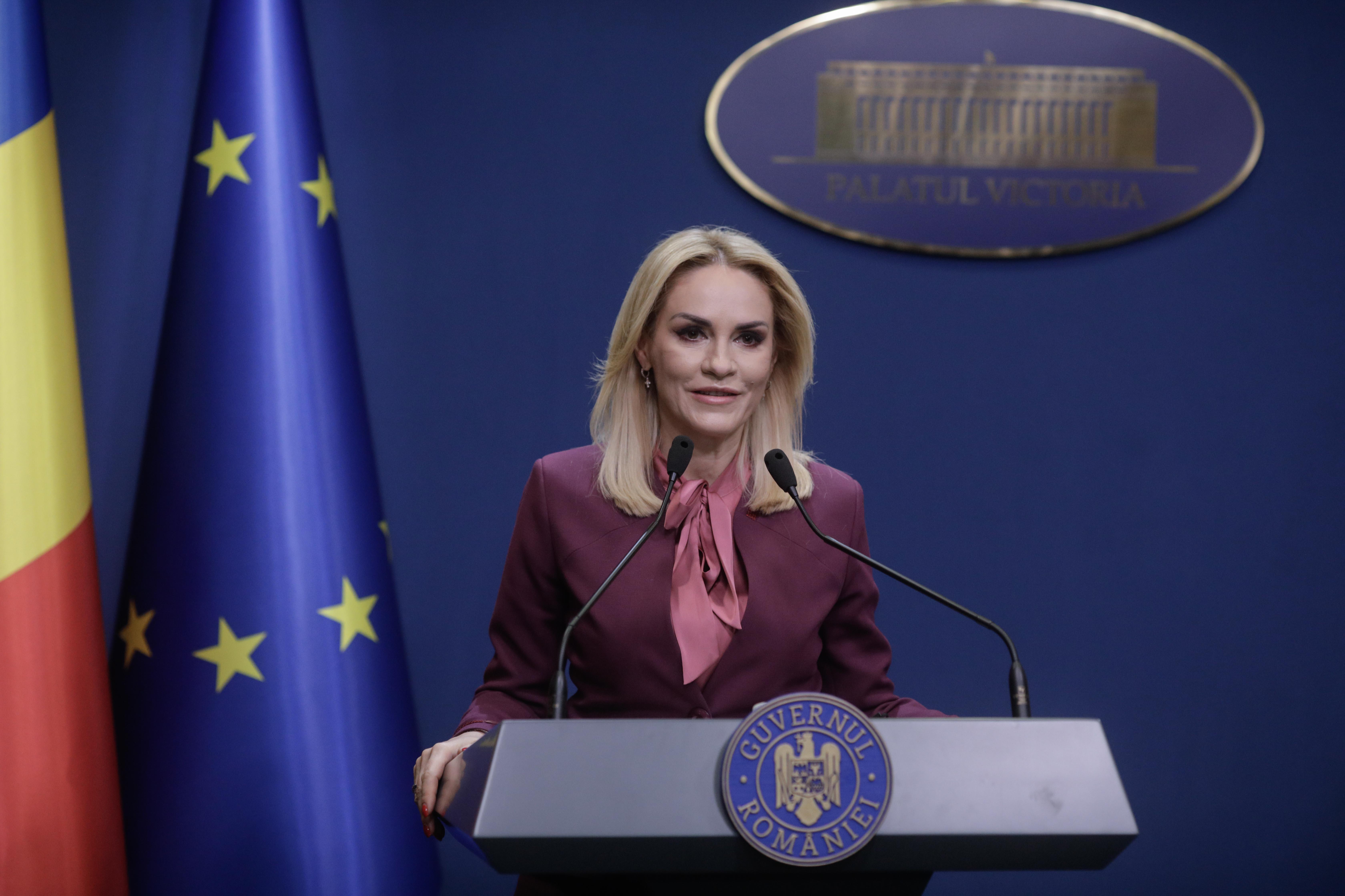 Gabriela Firea anunţă înfiinţarea "Telefonului Copilului"