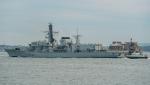 Marea Britanie a confirmat impactul dintre nava HMS Northumberland și un submarin rusesc, în Atlanticul de Nord