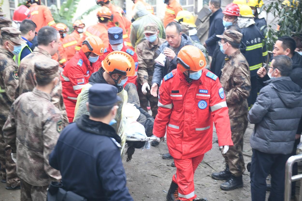 Explozia a avut loc în jurul prânzului