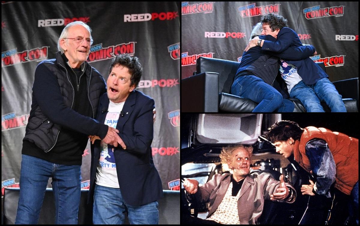 Michael J. Fox şi Christopher Lloyd