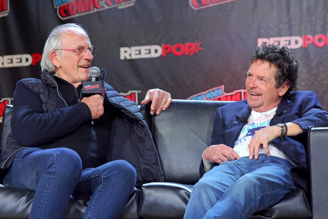 Michael J. Fox şi Christopher Lloyd