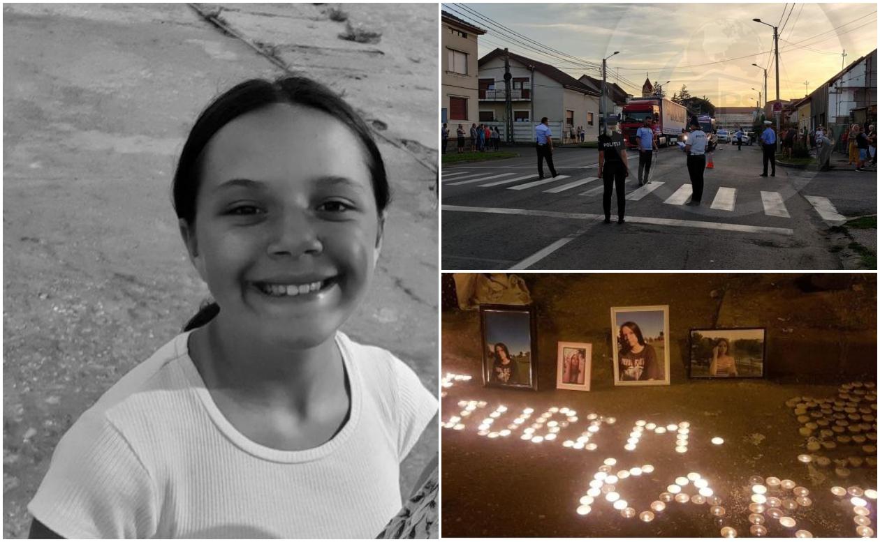 Karina,fetiţa de 13 ani ucisă pe trecerea de pietoni