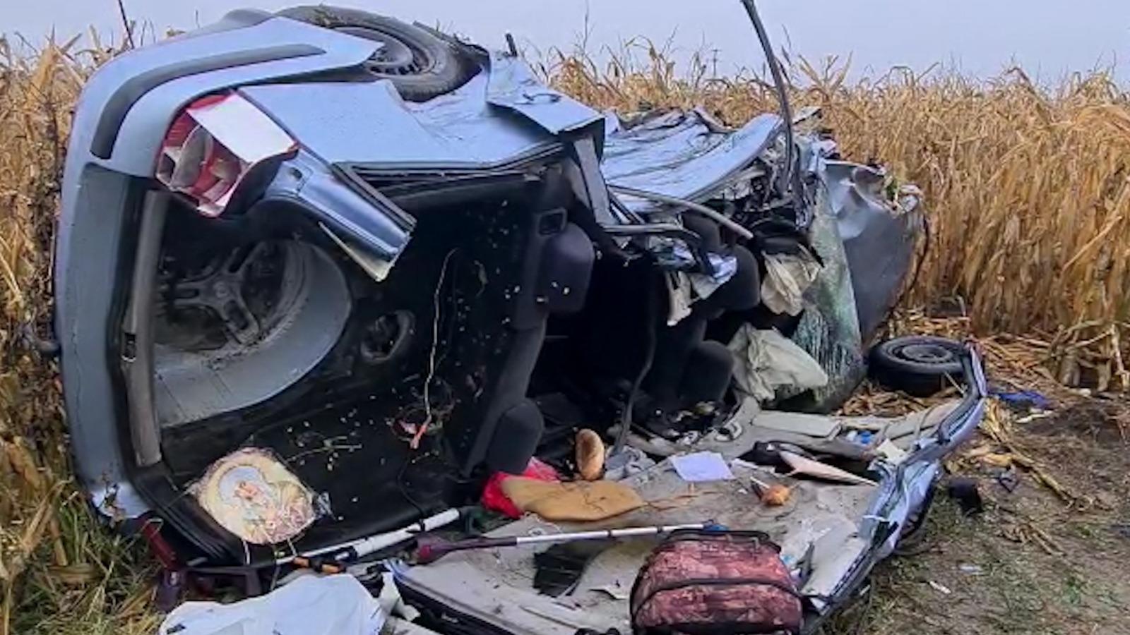 Accident cumplit pe un drum din Neamţ