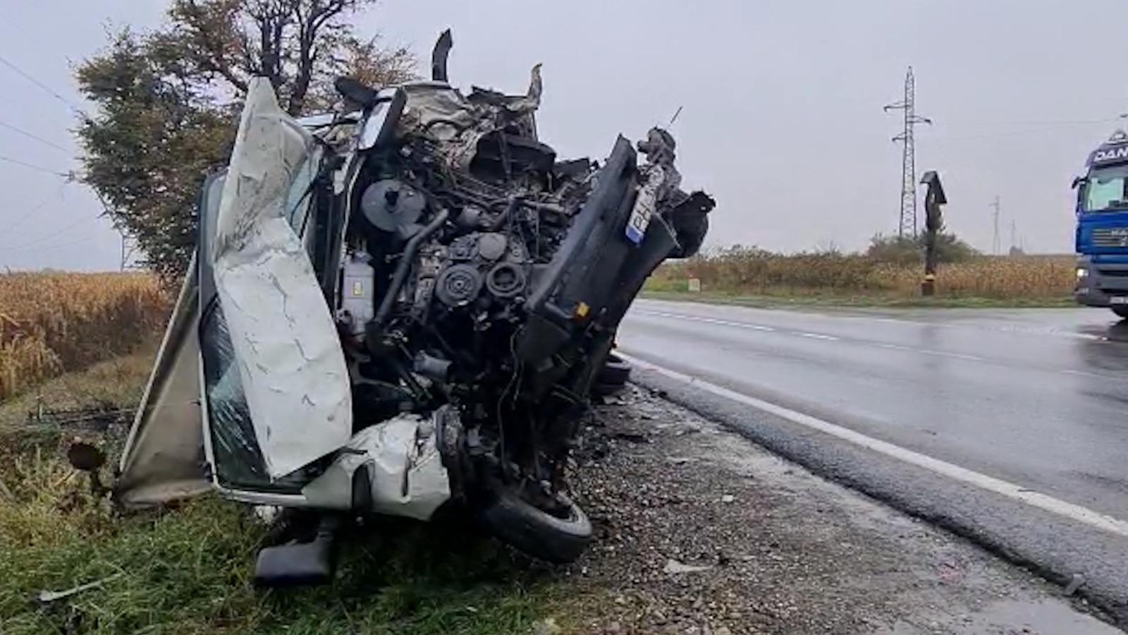 Accident cumplit pe un drum din Neamţ