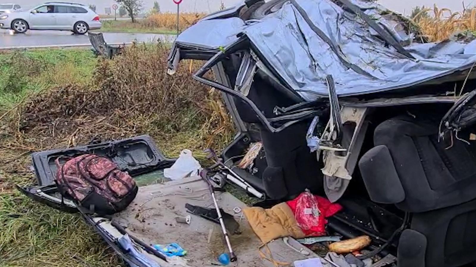 Accident cumplit pe un drum din Neamţ