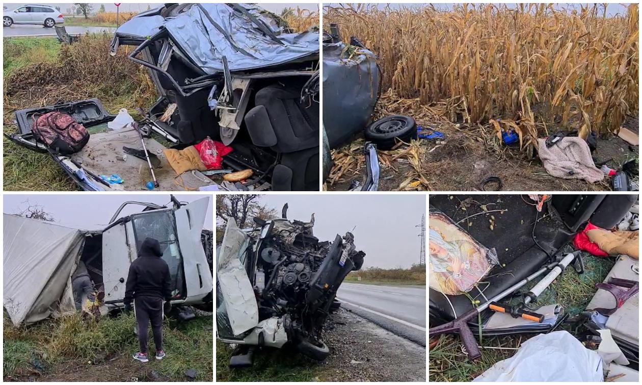 Accident cumplit pe un drum din Neamţ