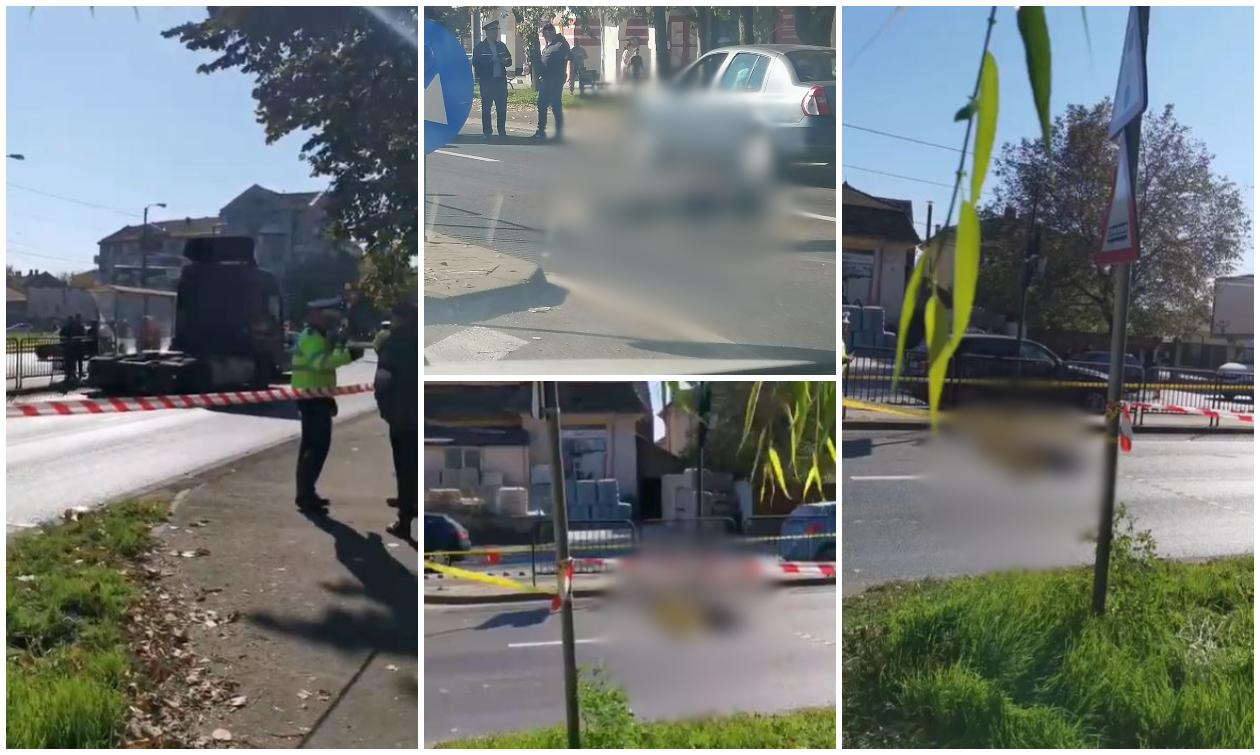 Lovit mortal pe o stradă din Timişoara