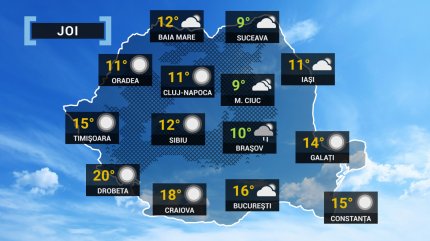 prognoza meteo ANM 20 octombrie 2022