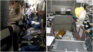 Turbulenţe de coşmar: 12 oameni au fost răniţi grav în timpul unui zbor transatlantic