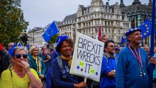 Britanicii s-au săturat de Brexit și au ieșit în stradă. Protestatarii au cerut ca UK să revină în UE