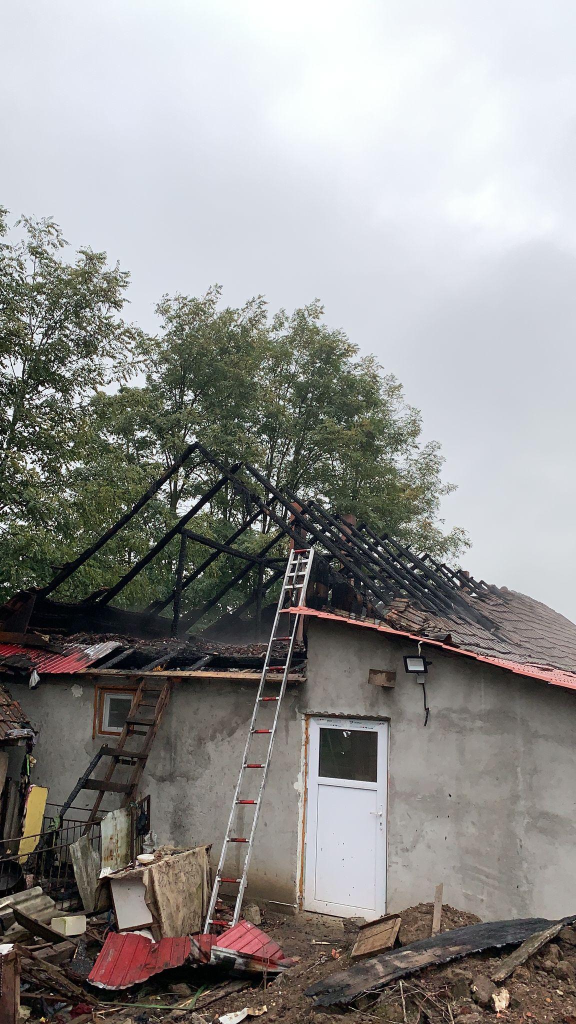 Imagini de la faţa locului