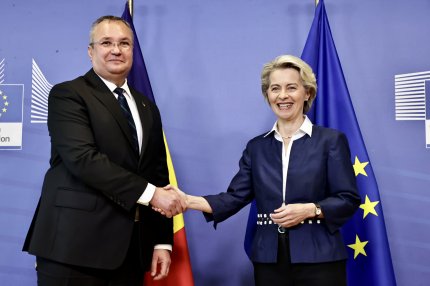 Nicolae Ciucă și Ursula von der Leyen