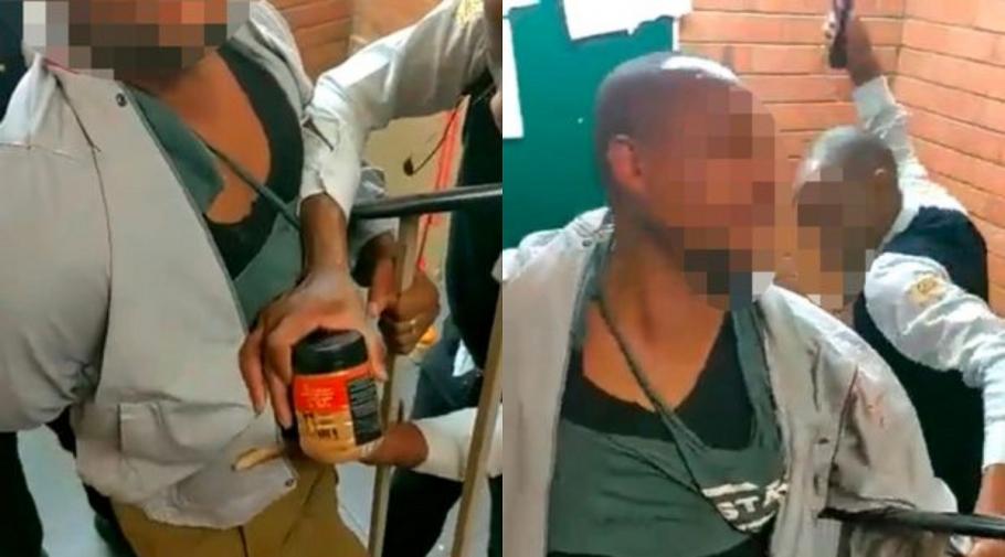 Bărbat din Africa, bătut cu brutalitate de doi paznici dintr-un magazin după ce a furat câteva borcane cu unt de arahide Calvarul la care a fost supus bărbatul s-a oprit doar în momentul în care acesta a căzut la pământ