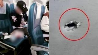 Un bărbat dintr-un avion aflat la 1.000 de metri altitudine a fost împuşcat de la sol. Cum a fost posibil ca glonţul să-l lovească în ureche