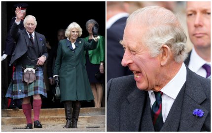 Regele Charles al III-lea şi Camilla, în Scoţia