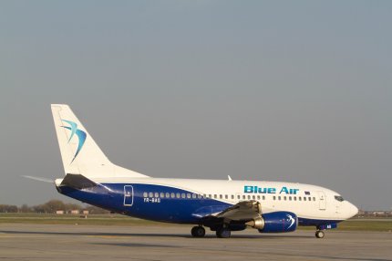 Compania Blue Air, sancţionată de ANPC cu peste 10 milioane de lei