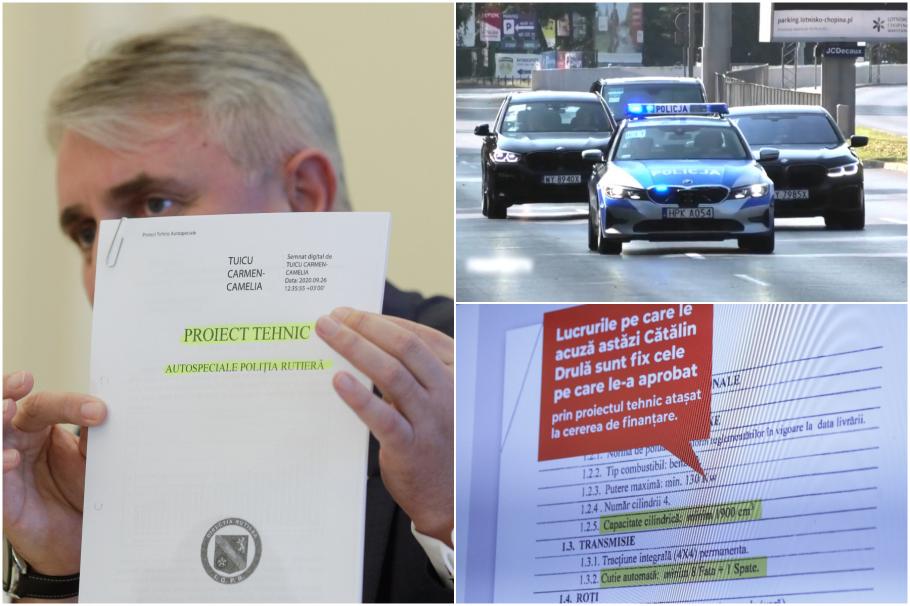 Scandalul BMW-urilor pentru poliţie. Lucian Bode: Drulă acuză o conspiraţie la nivel înalt omiţând să spună ce rol important are. Licitaţia este corectă Scandalul BMW-urilor pentru poliţie. Lucian Bode: Drulă acuză o conspiraţie la nivel înalt omiţând să spună ce rol important are. Licitaţia este corectă
