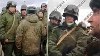Revolta unui soldat rus: Şi-a ameninţat ofiţerul că "îi va rupe oasele", nemulţumit de lipsa de echipamente, pregătire şi medicamente