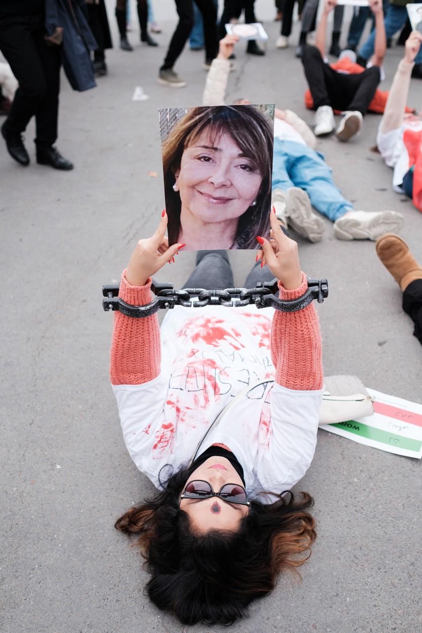 Imagini de la faţa locului