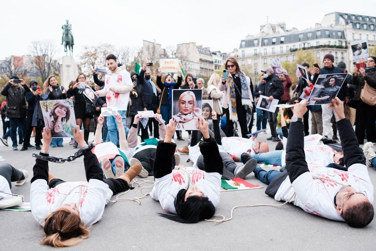 Imagini de la faţa locului