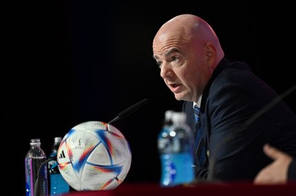 Președintele FIFA, Gianni Infantino, acuză Occidentul de „ipocrizie” în ajunul Cupei Mondiale