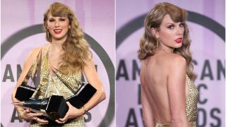 Taylor Swift a fost desemnată artista anului la American Music Awards: ''Este incredibil că încă mai fac asta și că încă vă pasă''