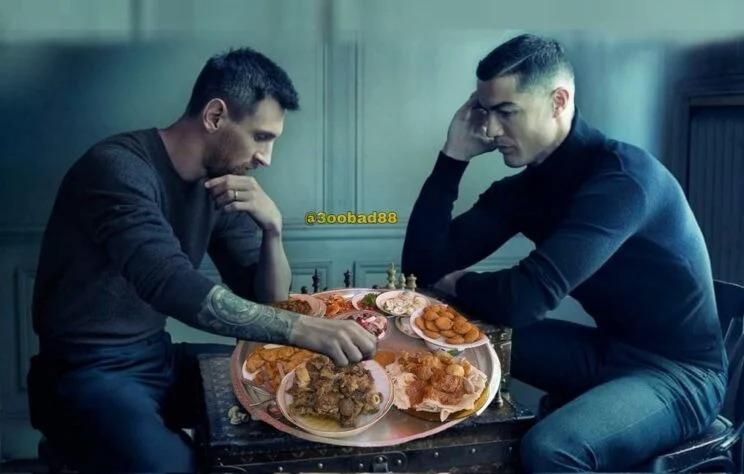 Val de meme-uri după ce Messi şi Ronaldo au apărut împreună într-o poză în care joacă şah