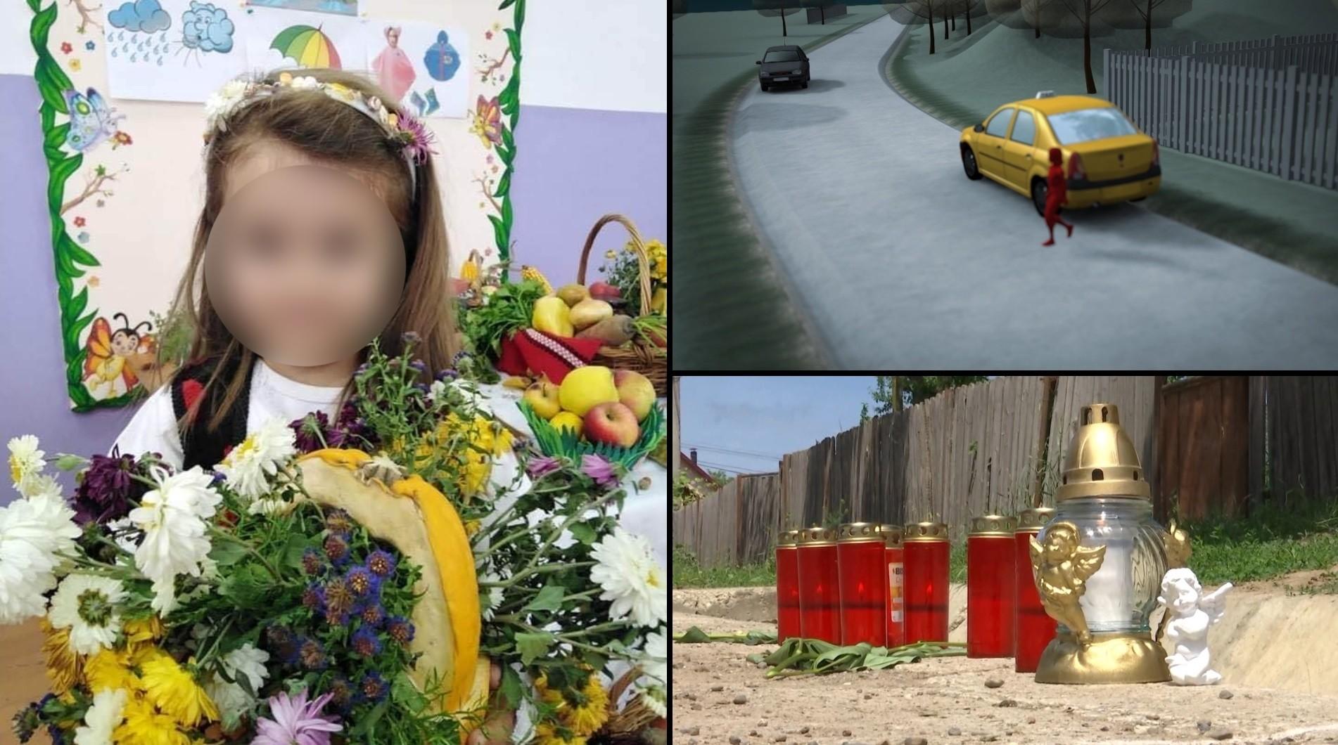 Anastasia, fetița de 4 ani ucisă de o șoferiță fără permis