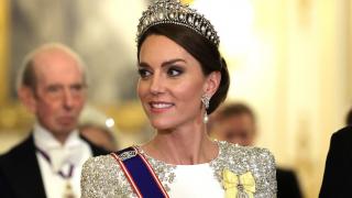 Kate Middleton, strălucitoare la primul banchet regal în calitate de Prinţesă de Wales. Regele Charles a fost gazdă pentru prima dată ca monarh