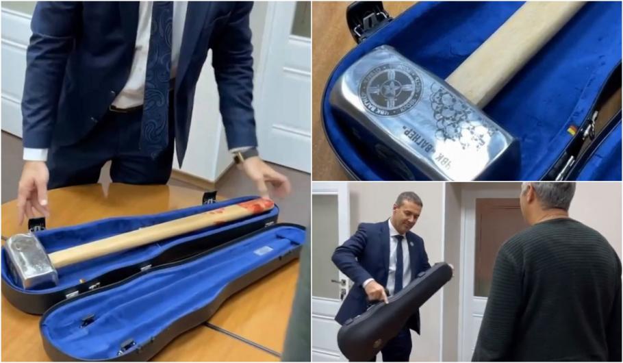 Prigojin amenință Parlamentul European cu un baros "însângerat", într-un gest de intimidare Prigojin amenință Parlamentul European cu un baros "însângerat", într-un gest de intimidare