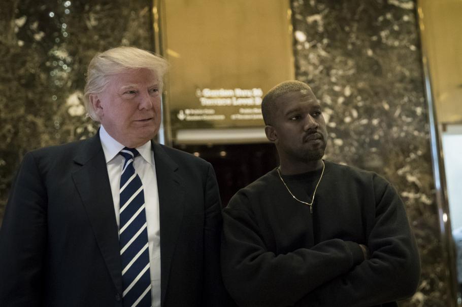 Donald Trump şi Kanye West Donald Trump şi Kanye West