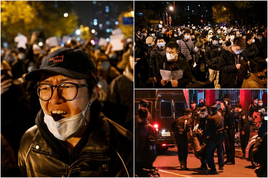 Protestele istorice din China lovesc şi în restul lumii. Cum va răspunde Xi Jinping pentru a potoli furia chinezilor Protestele istorice din China lovesc şi în restul lumii. Cum va răspunde Xi Jinping pentru a potoli furia chinezilor