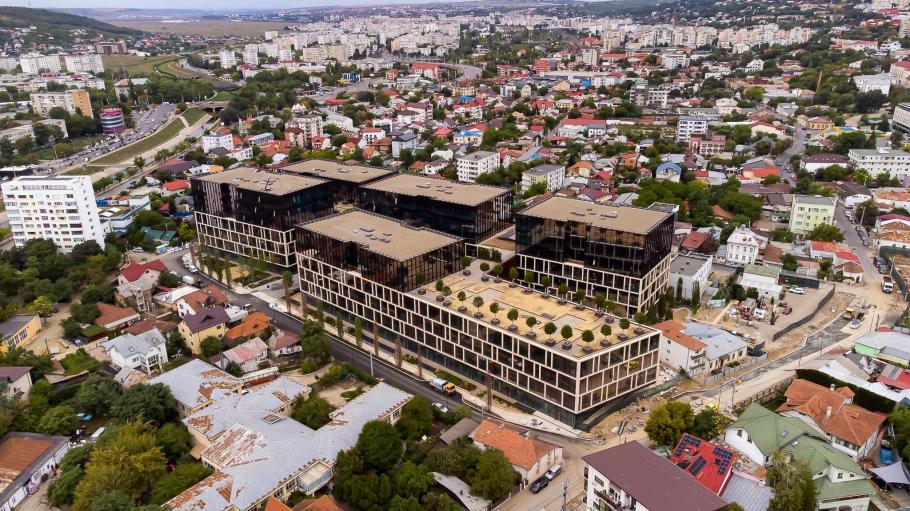 Palas Campus, cea mai mare clădire de birouri din România Palas Campus, cea mai mare clădire de birouri din România
