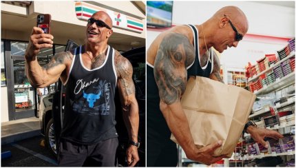 Dwayne Johnson s-a întors la magazinul de unde a furat bomboane în copilărie și a cheltuit 300 de dolari