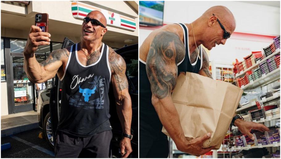 Dwayne Johnson s-a întors la magazinul de unde a furat bomboane în copilărie și a cheltuit 300 de dolari Dwayne Johnson s-a întors la magazinul de unde a furat bomboane în copilărie și a cheltuit 300 de dolari