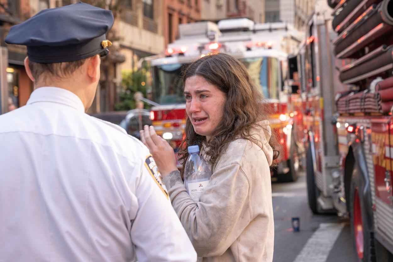 Imagini de la faţa locului