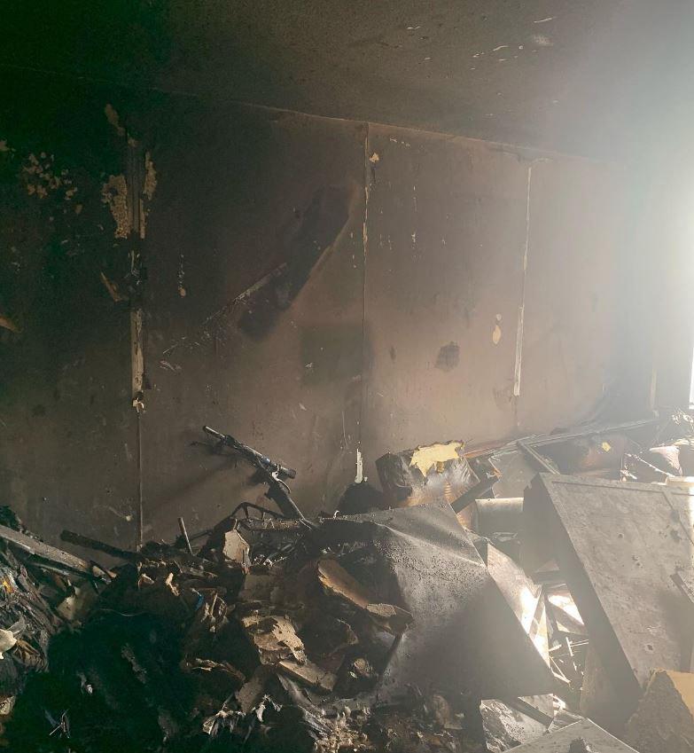 Imagini de la faţa locului