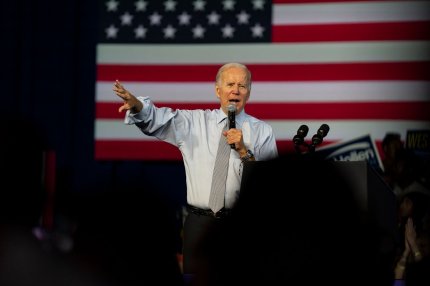 Președintele american Joe Biden la un miting electoral în Maryland, Statele Unite, 7 noiembrie 2022